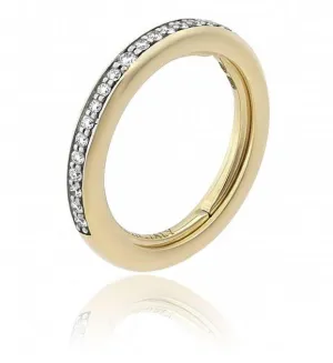 Chimento Jewellery Chimento Forever Stack Me Line 18ct Yellow Gold Diamond Adjustable Size-Fit Ring
