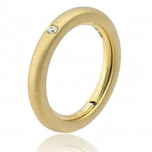 Chimento Jewellery Chimento Forever Stack Me Matte 18ct Yellow Gold Diamond Adjustable Size-Fit Ring