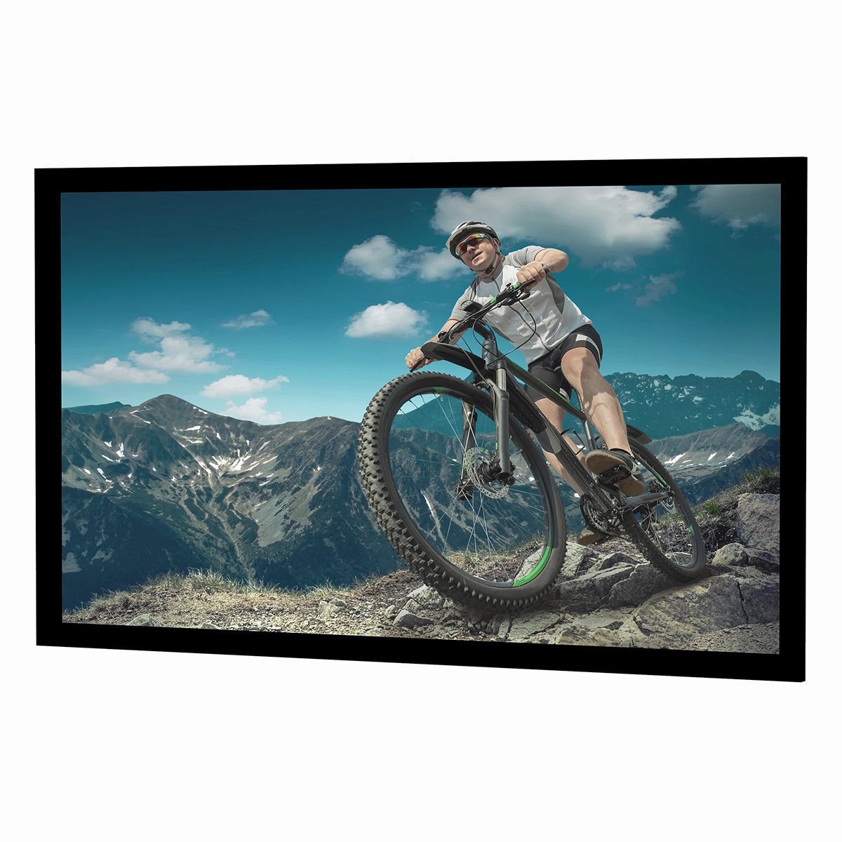 Da-Lite 94309V Cinema Contour 110" Diagonal 16:9 Projection Screen with Da-Mat