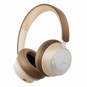 Dali IO-8 Wireless Noise Cancelling Over-Ear Headphones (Caramel White) Wired,Wired Audio,Cabled Equipment