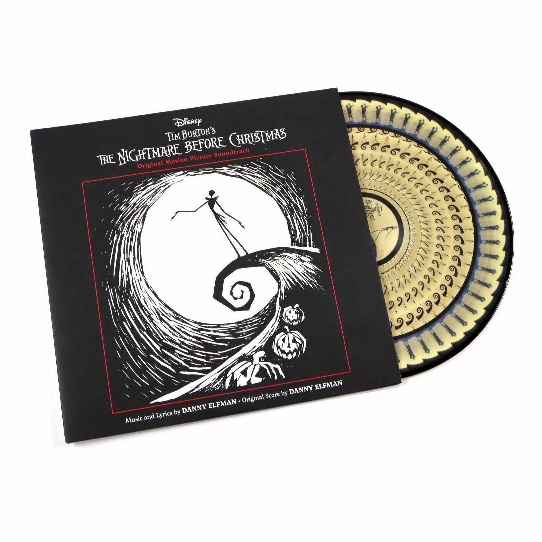 Danny Elfman: The Nightmare Before Christmas Soundtrack (Zoetropic Pic Disc) Vinyl 2LP Soundtracks,Film Scores,Movie Music Gear