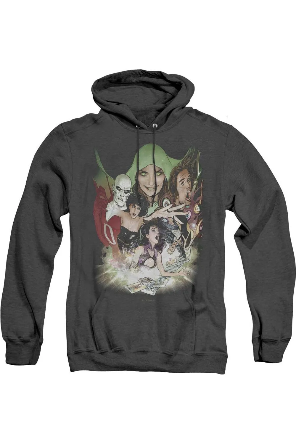 DC Comics Justice League Dark Adult Heather Hoodie / Hooded Sweatshirt