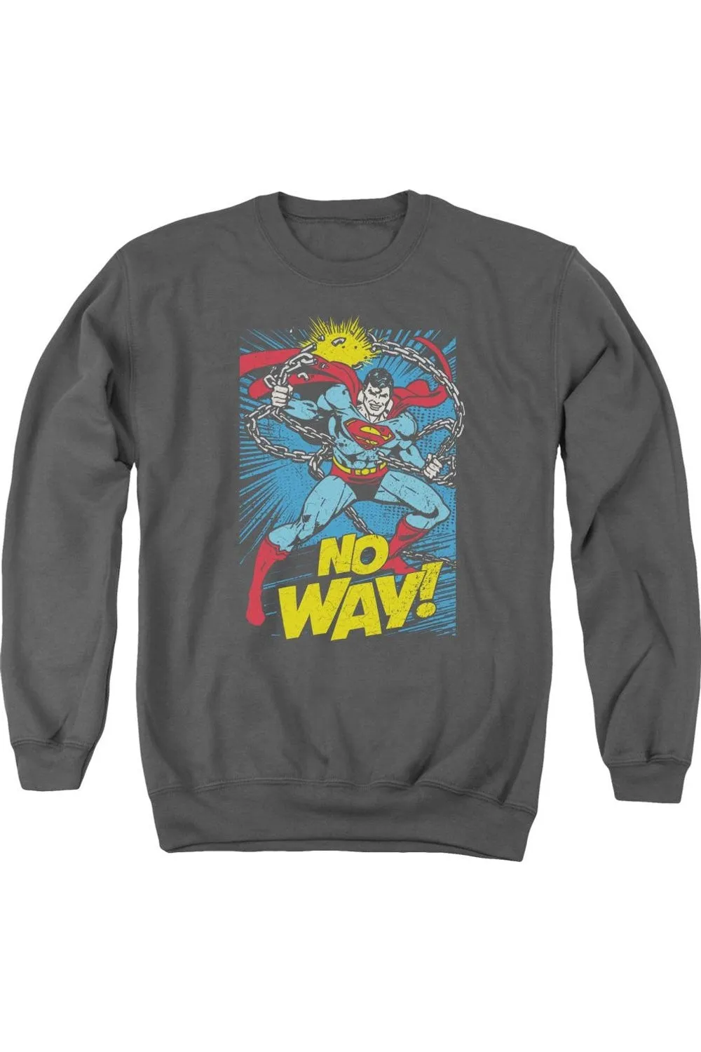 DC Comics No Way Adult Crewneck Sweatshirt