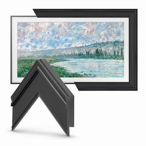 Deco TV Frames 32" Frame for Samsung The Frame TV 2021-2025 (Antique Black) hi-fi power strip,hi-fi surge protector,hi-fi coaxial input