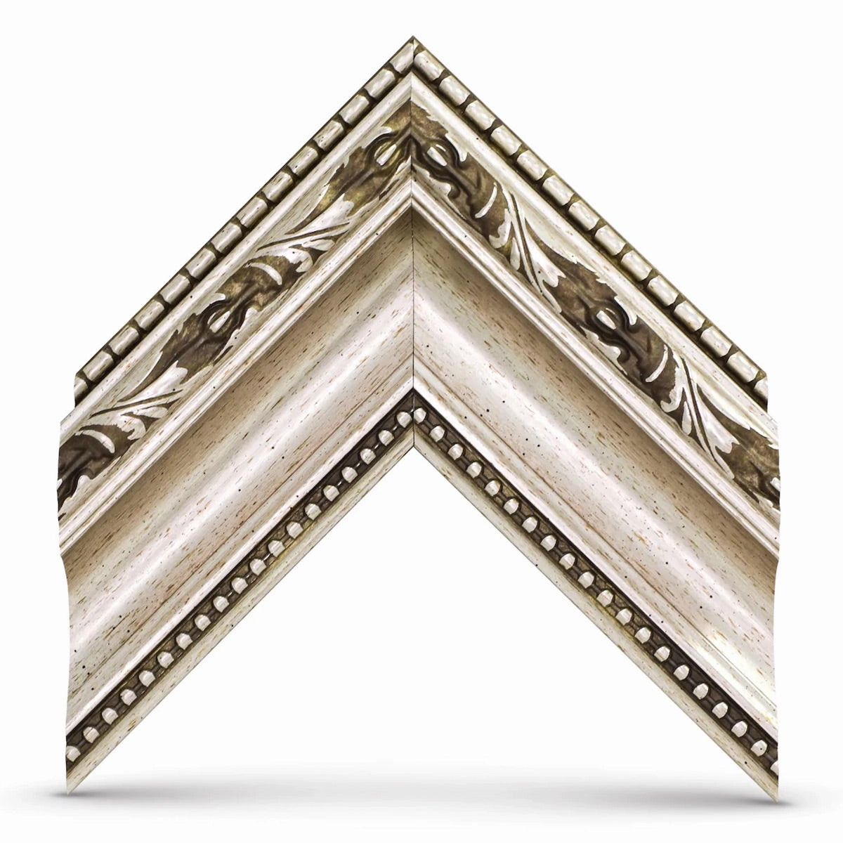 Deco TV Frames 32" Frame For Samsung The Frame TV 2021-2025 (Ornate Silver)