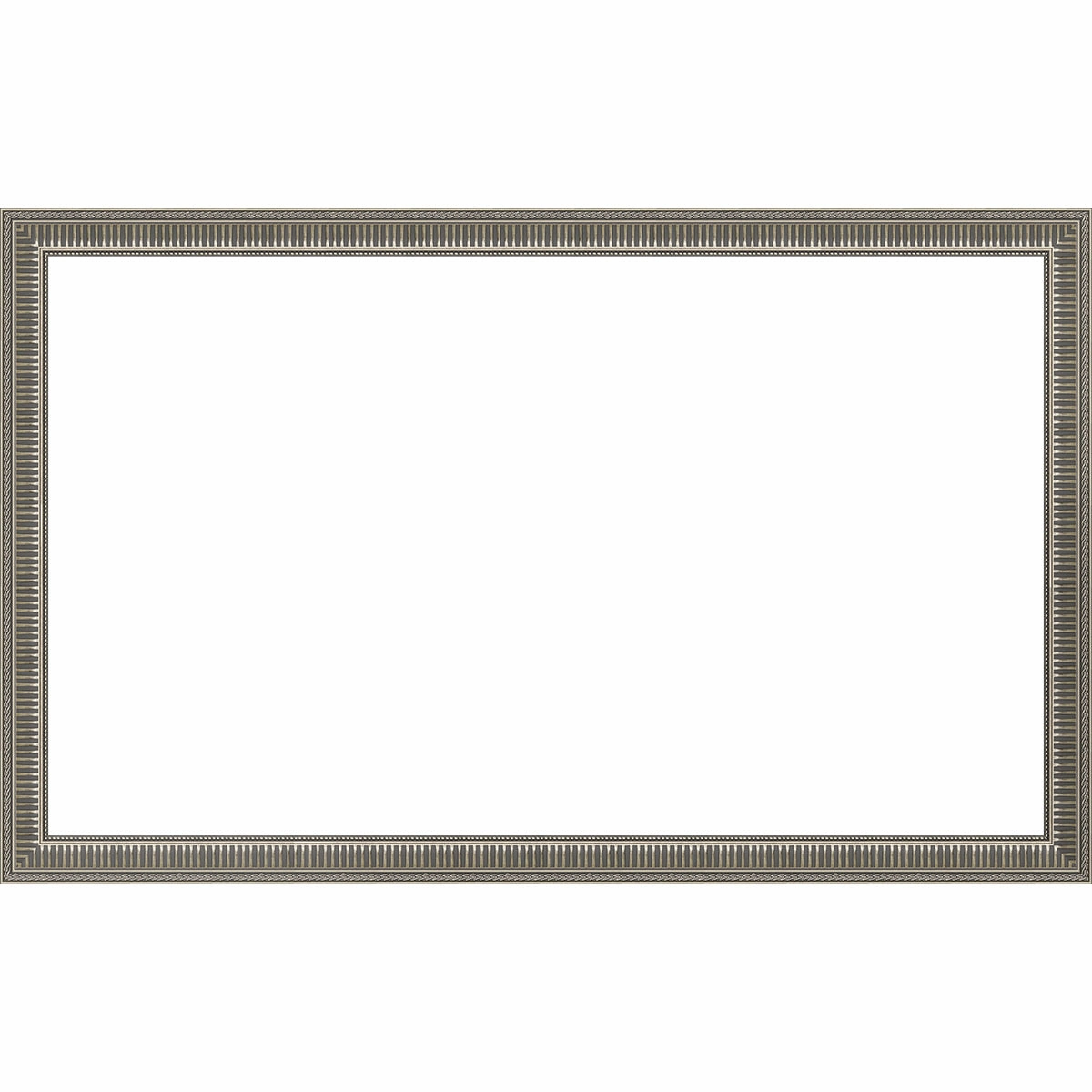 Deco TV Frames 32" Slim Frame for Samsung The Frame TV 2021-2025 (Empire Silver)