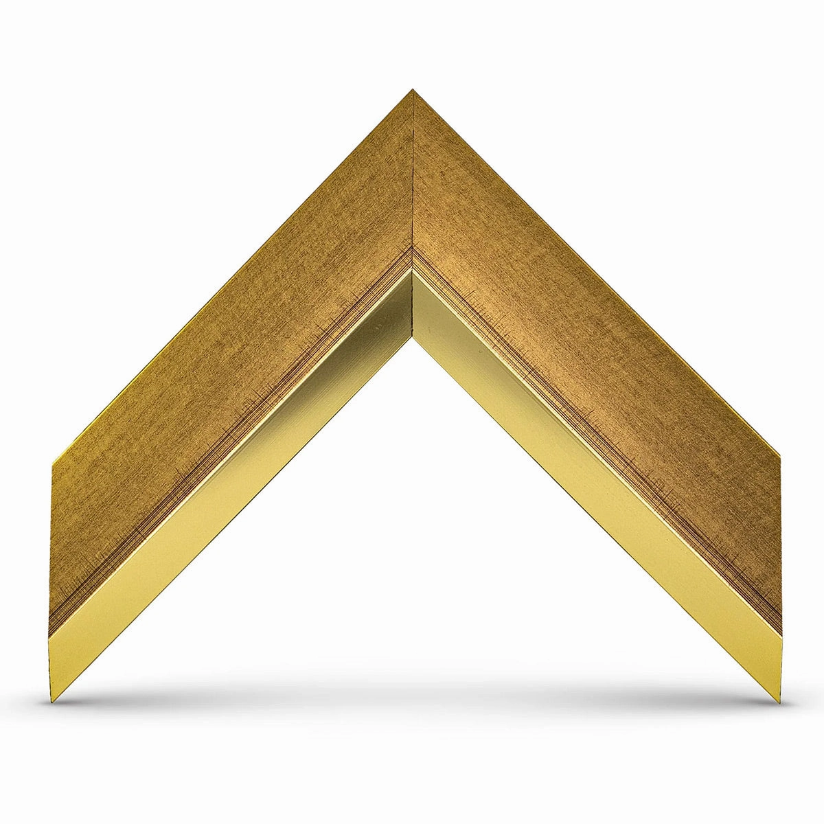 Deco TV Frames 32" Slim Frame for Samsung The Frame TV 2021-2025 (Modern Gold Leaf)