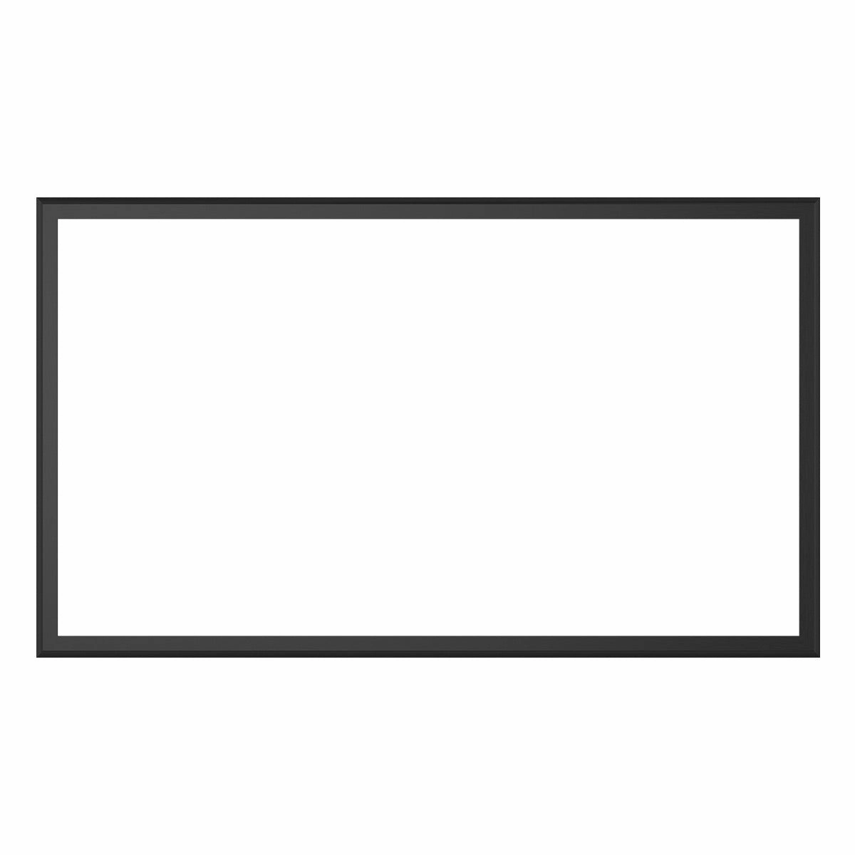 Deco TV Frames 43" Alloy Scoop Frame for Samsung The Frame TV 2021-2025 (Anodized Black)