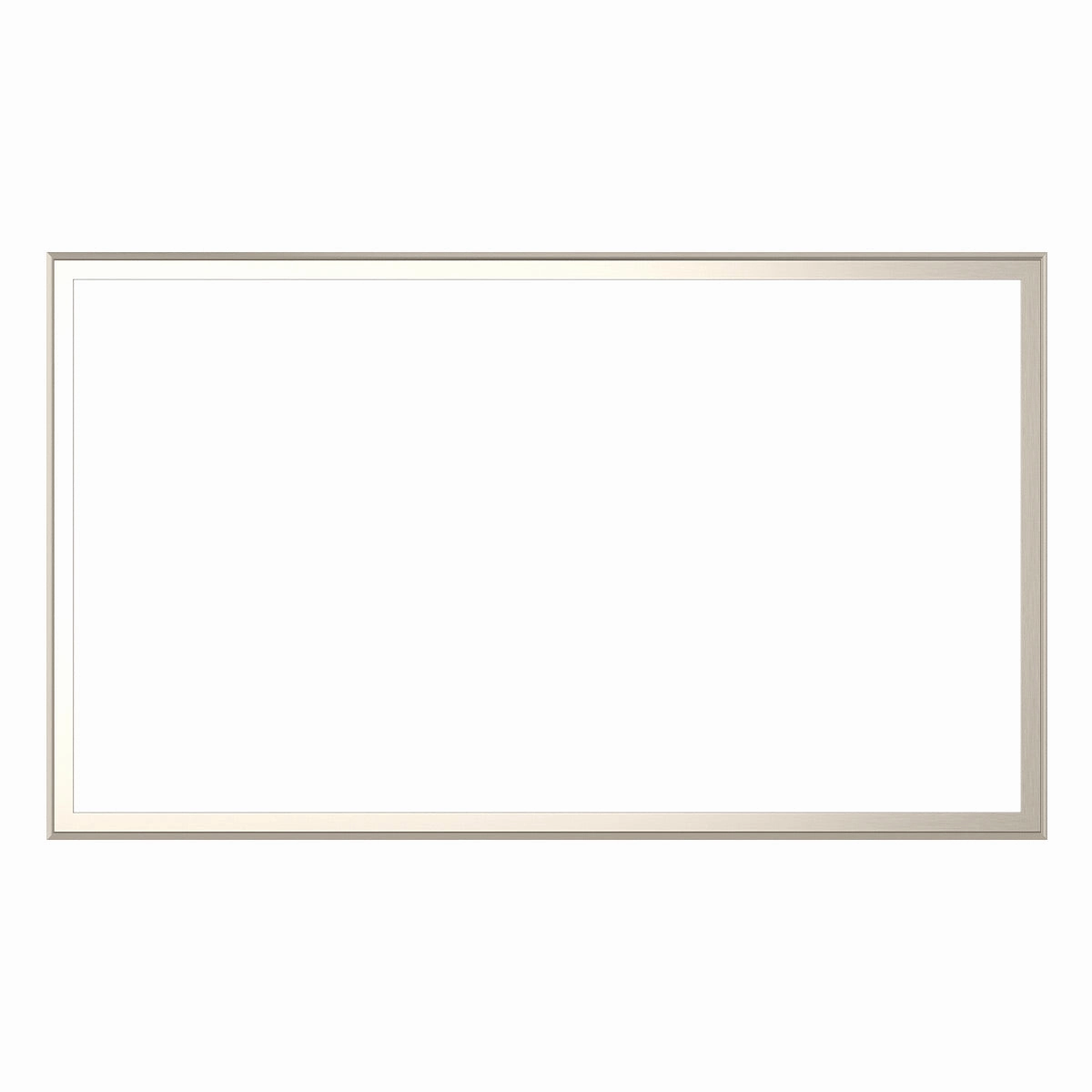 Deco TV Frames 43" Alloy Scoop Frame for Samsung The Frame TV 2021-2025 (German Silver)