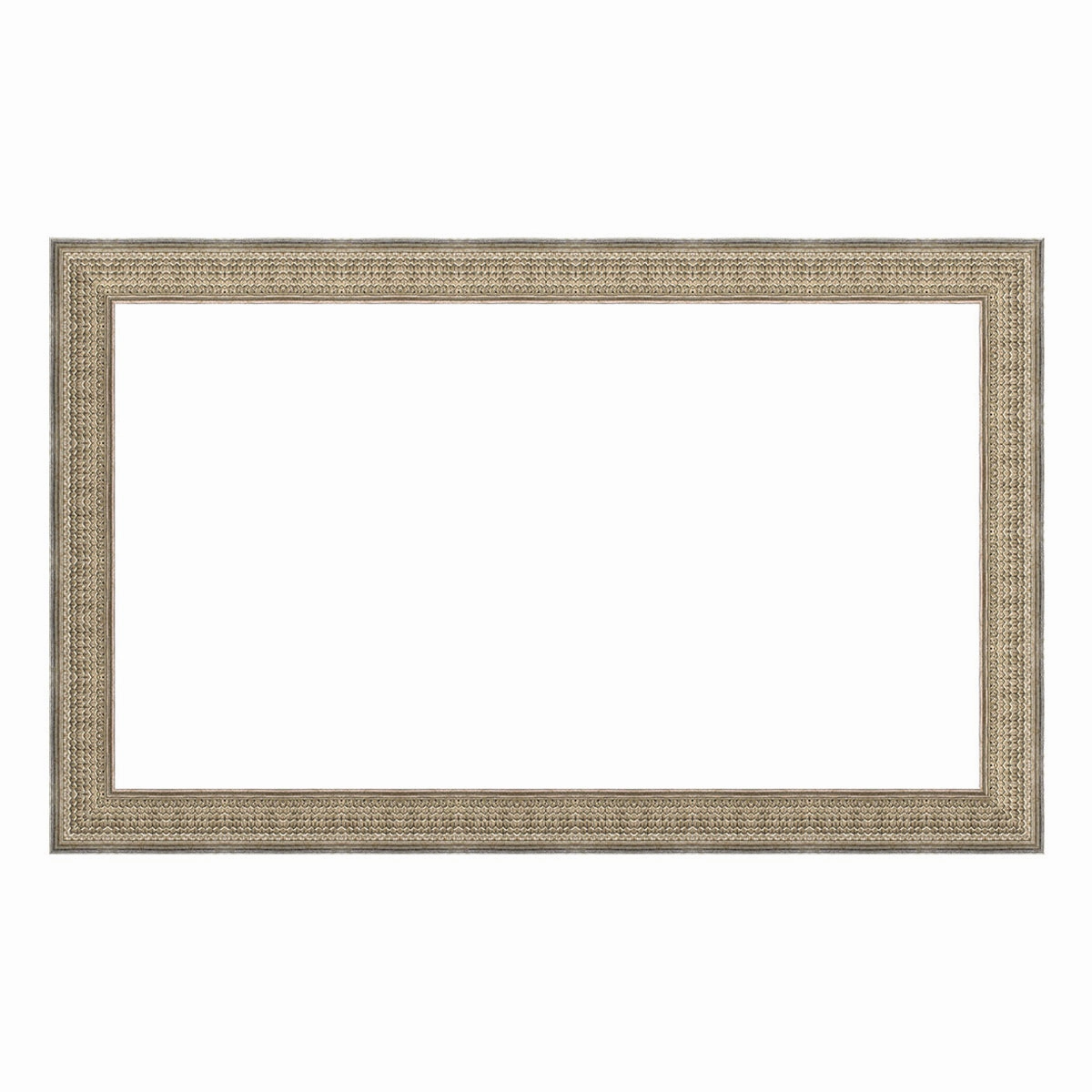 Deco TV Frames 43" Frame for Samsung The Frame TV 2021-2025 (Gatsby Silver)