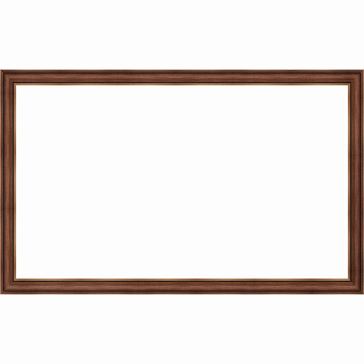 Deco TV Frames 43" Slim Frame for Samsung The Frame TV 2021-2025 (Industrial Copper)