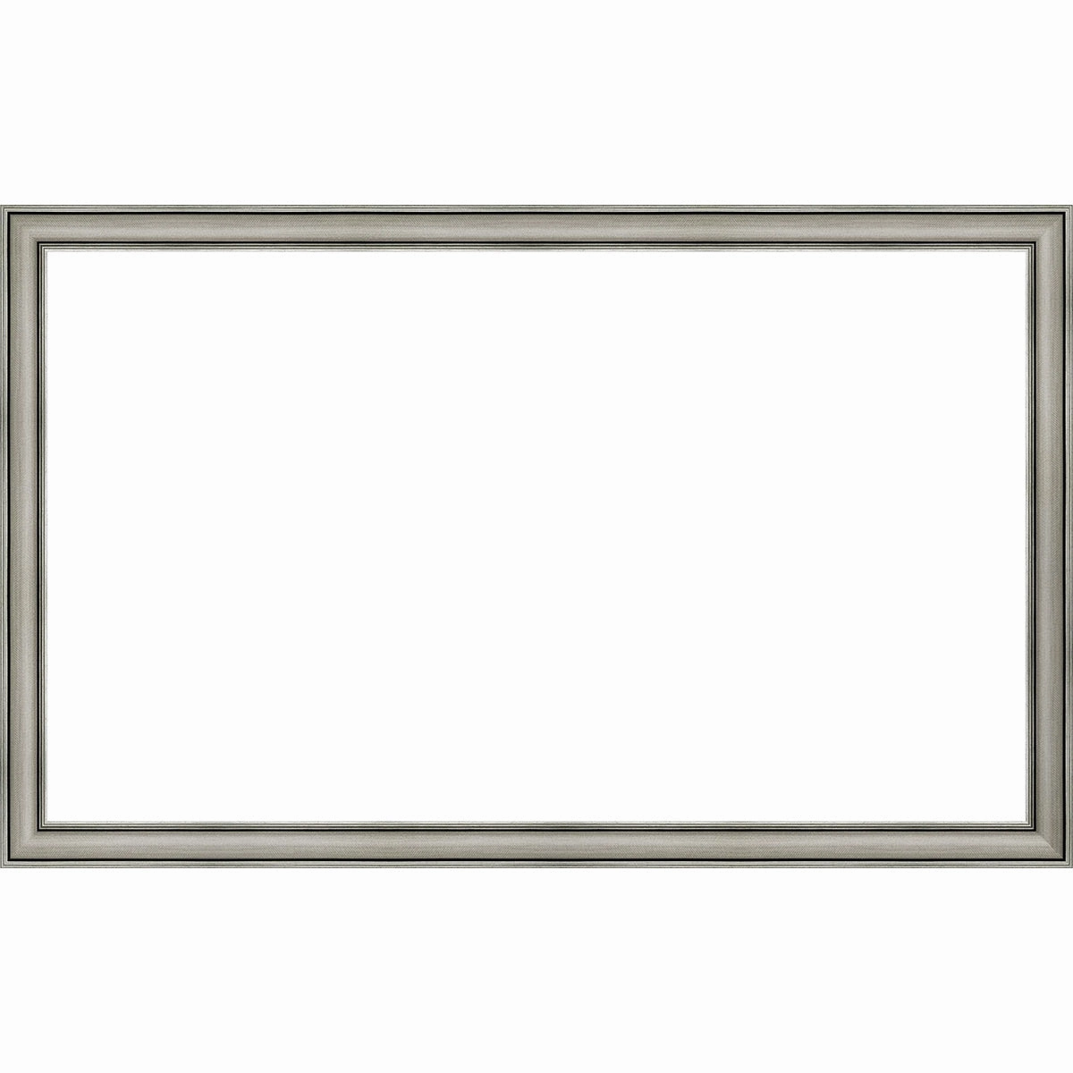 Deco TV Frames 43" Slim Frame for Samsung The Frame TV 2021-2025 (Industrial Nickle)