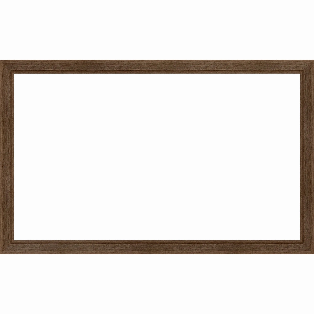 Deco TV Frames 43" Slim Frame for Samsung The Frame TV 2021-2025 (Museum Walnut)