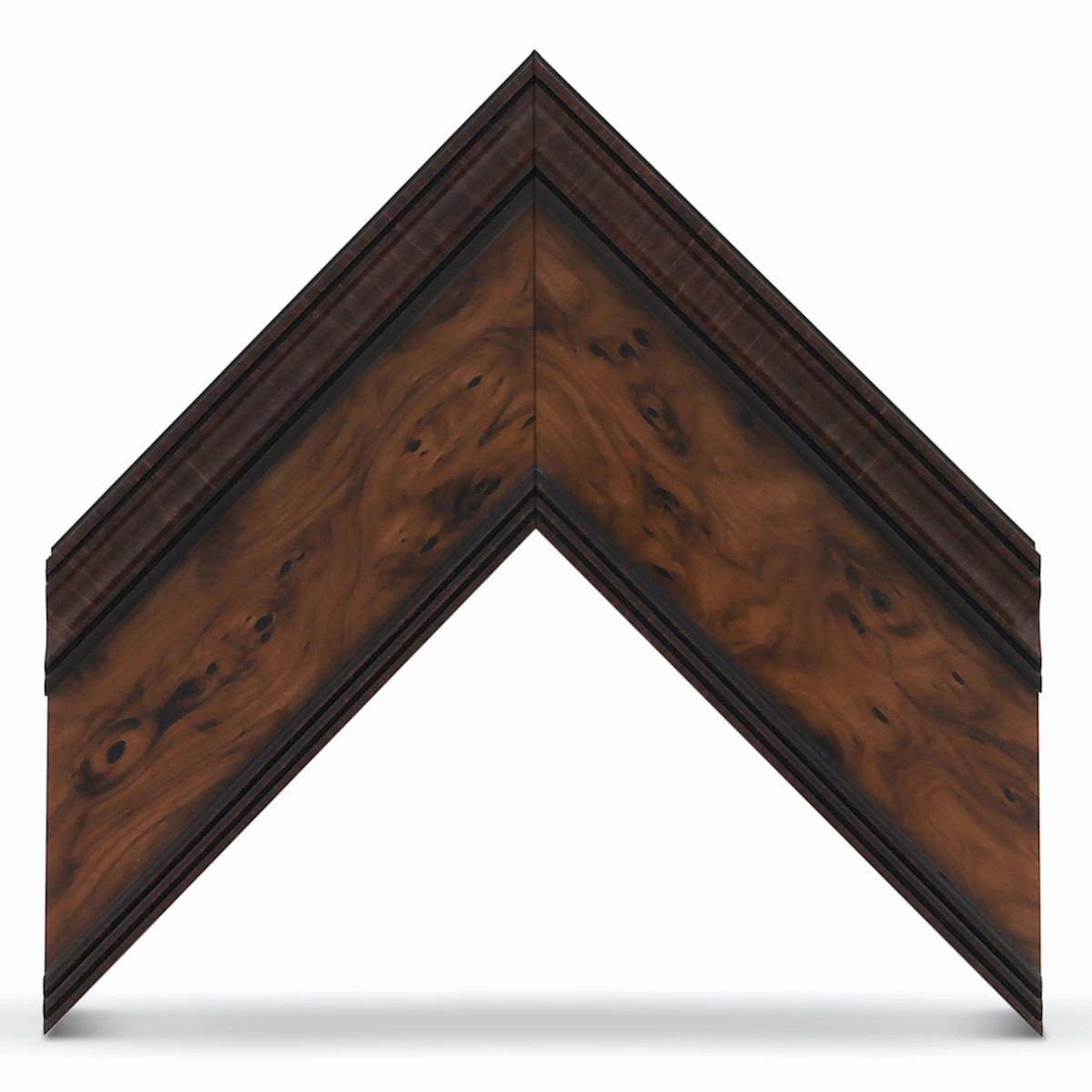 Deco TV Frames 50" Frame for Samsung The Frame TV 2021-2025 (Burlwood)