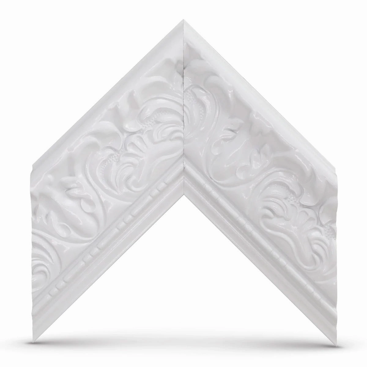 Deco TV Frames 50" Frame For Samsung The Frame TV 2021-2025 (Tuscan Gloss White)