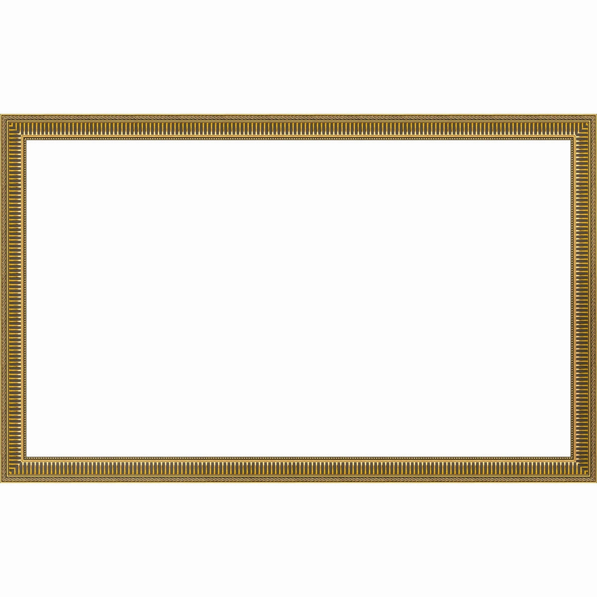 Deco TV Frames 50" Slim Frame for Samsung The Frame TV 2021-2025 (Empire Gold)