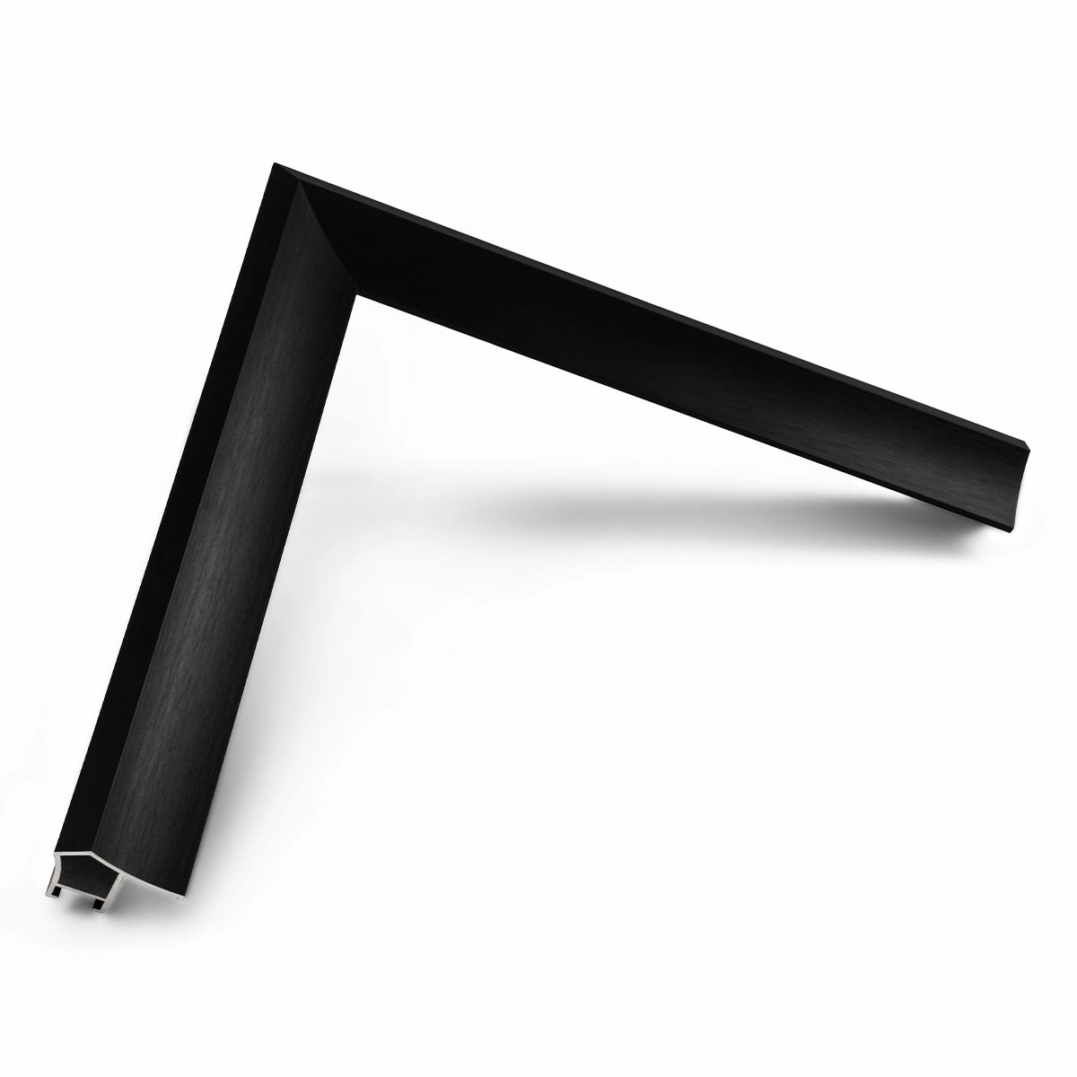 Deco TV Frames 55" Alloy Prismatic Frame for Samsung The Frame TV 2021-2025 (Anodized Black)