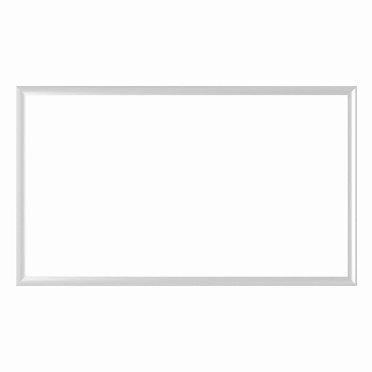 Deco TV Frames 55" Alloy Prismatic Frame for Samsung The Frame TV 2021-2025 (Pure White)