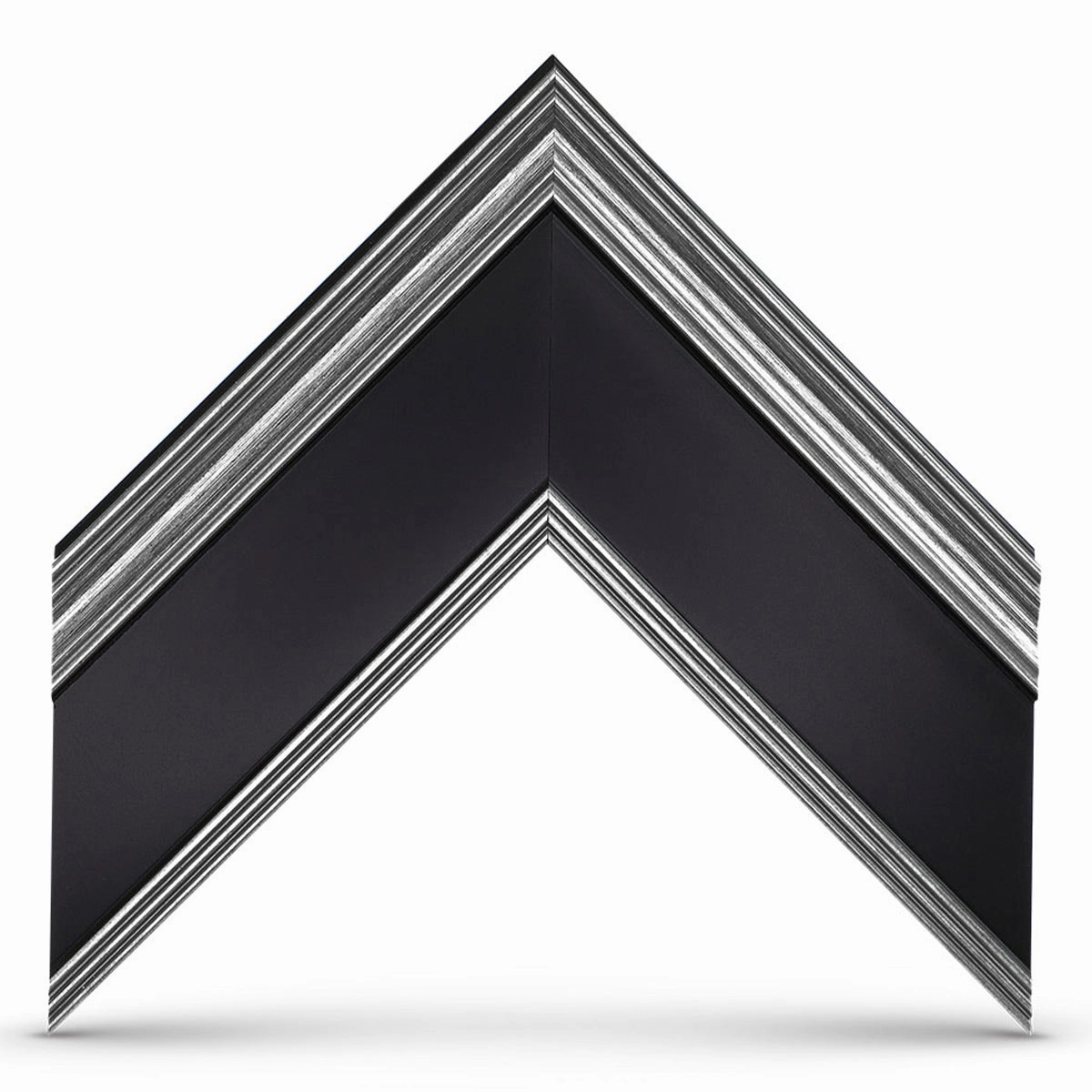 Deco TV Frames 55" Frame for Samsung The Frame TV 2021-2025 (Antique Silver & Black)