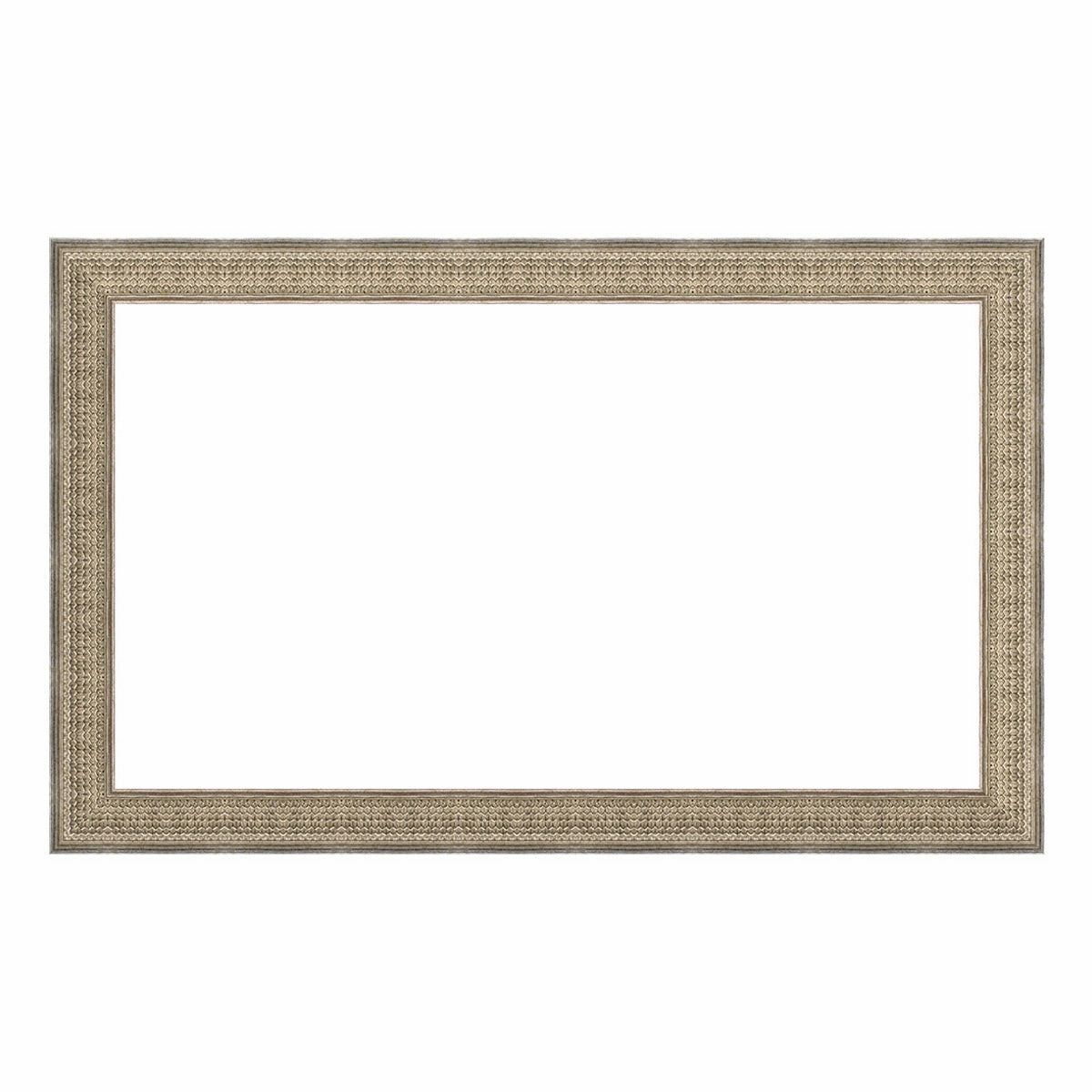 Deco TV Frames 55" Frame for Samsung The Frame TV 2021-2025 (Gatsby Silver)