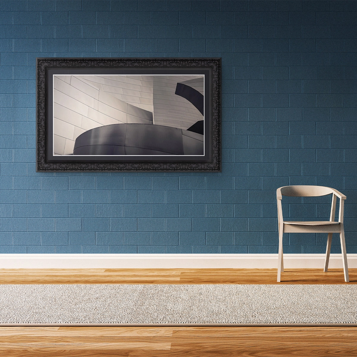 Deco TV Frames 55" Frame For Samsung The Frame TV 2021-2025 (Tuscan Matte Black)