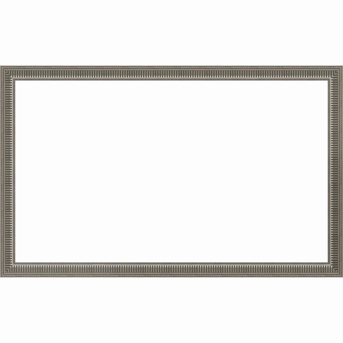 Deco TV Frames 65" Slim Frame for Samsung The Frame TV 2021-2025 (Empire Silver)