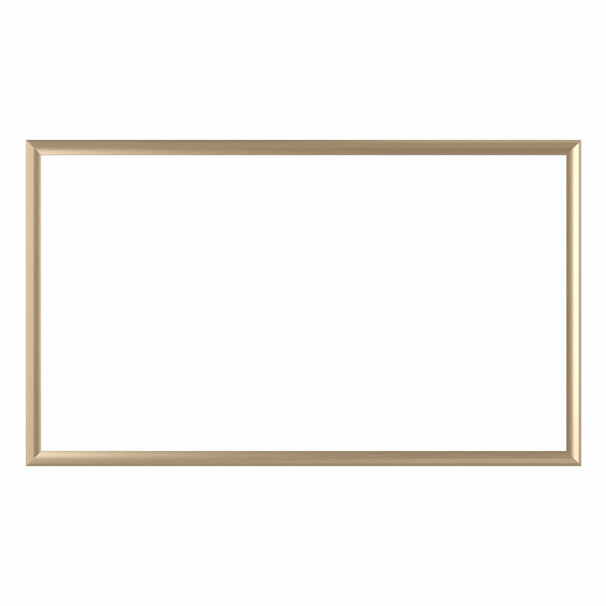 Deco TV Frames 75" Alloy Prismatic Frame for Samsung The Frame TV 2021-2025 (Pale Gold)