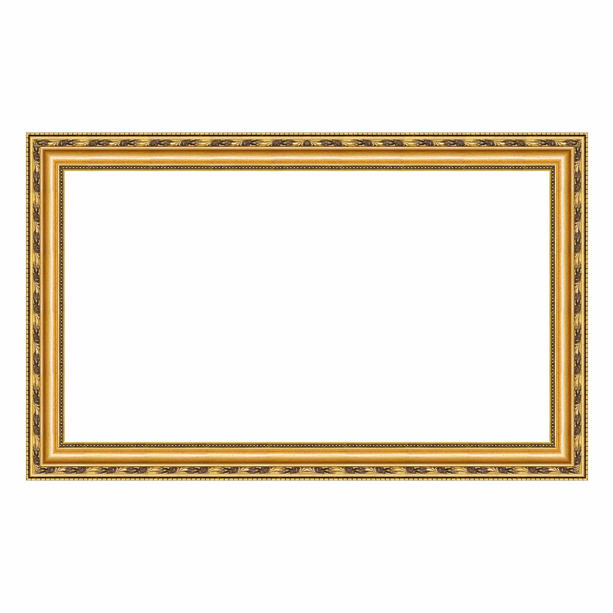 Deco TV Frames 75" Frame for Samsung The Frame TV 2021-2025 (Ornate Gold)