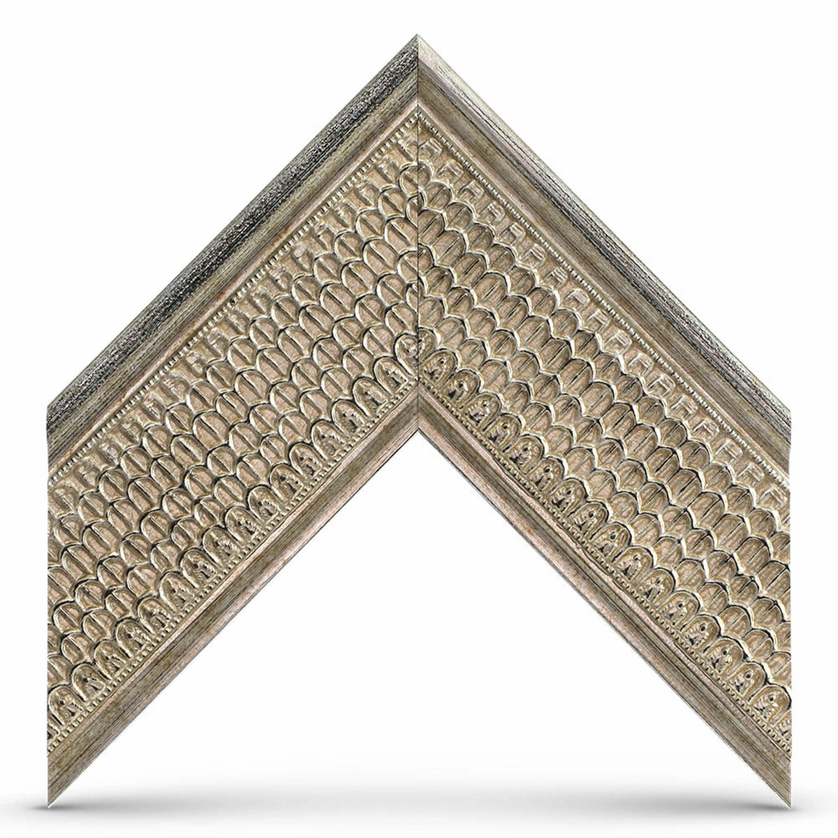 Deco TV Frames 85" Frame for Samsung The Frame TV 2021-2025 (Gatsby Silver)