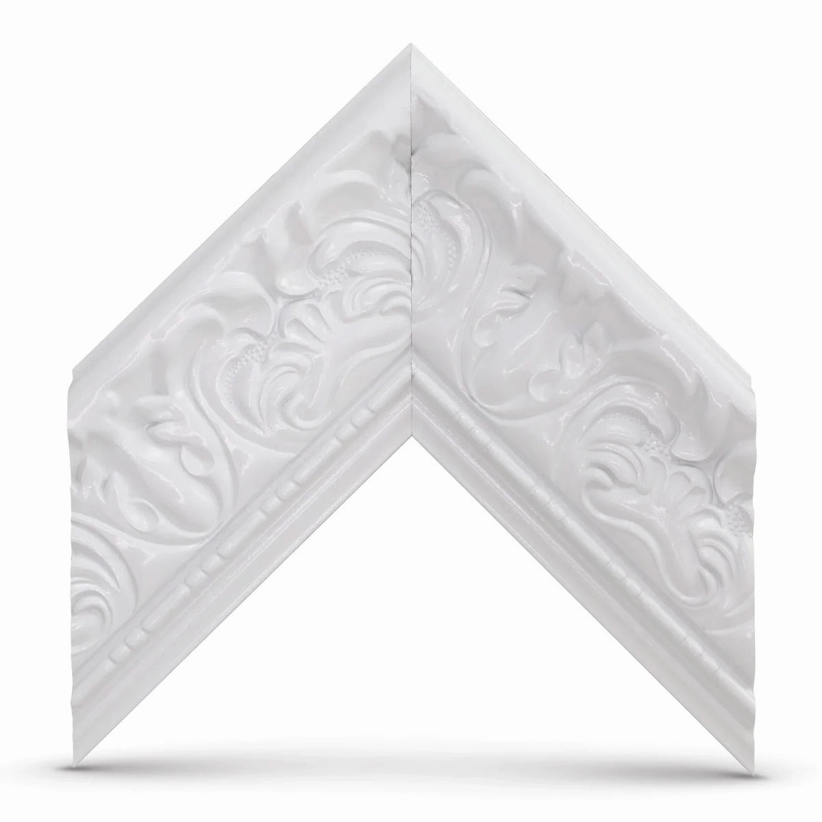 Deco TV Frames 85" Frame For Samsung The Frame TV 2021-2025 (Tuscan Gloss White)