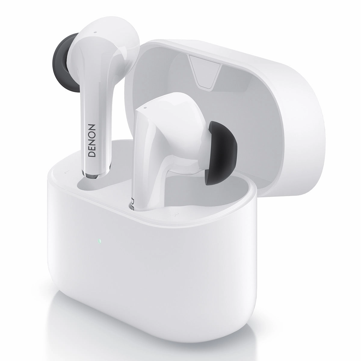 Denon AH-C830NCW True Wireless Earbuds with Active Noise-Cancellation (White)