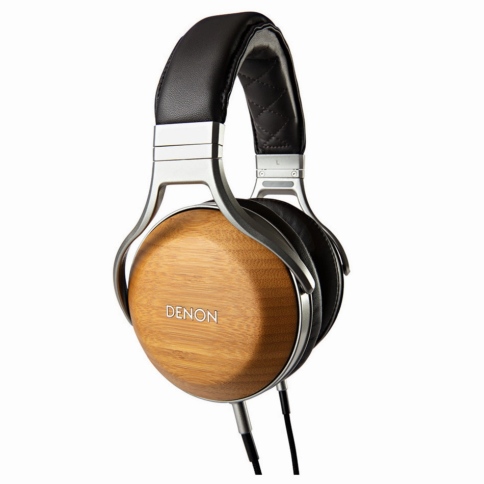 Denon AH-D9200 Reference Over-Ear Premium Headphone (Bamboo) Wired,Wired Audio,Cabled Equipment