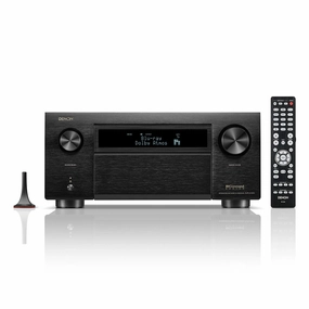 Denon AVR-A10H 13.4-Channel 8K AV Amplifier with HEOS Built-in hi-fi volume knob,hi-fi remote control system,hi-fi smart amplifier