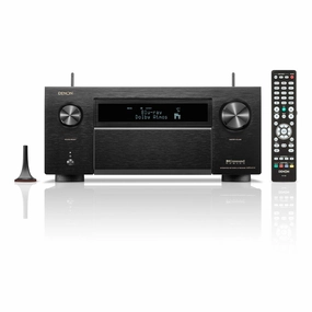 Denon AVR-A1H 15.4-Channel 8K Home Theater Receiver hi-fi volume knob,hi-fi remote control system,hi-fi smart amplifier