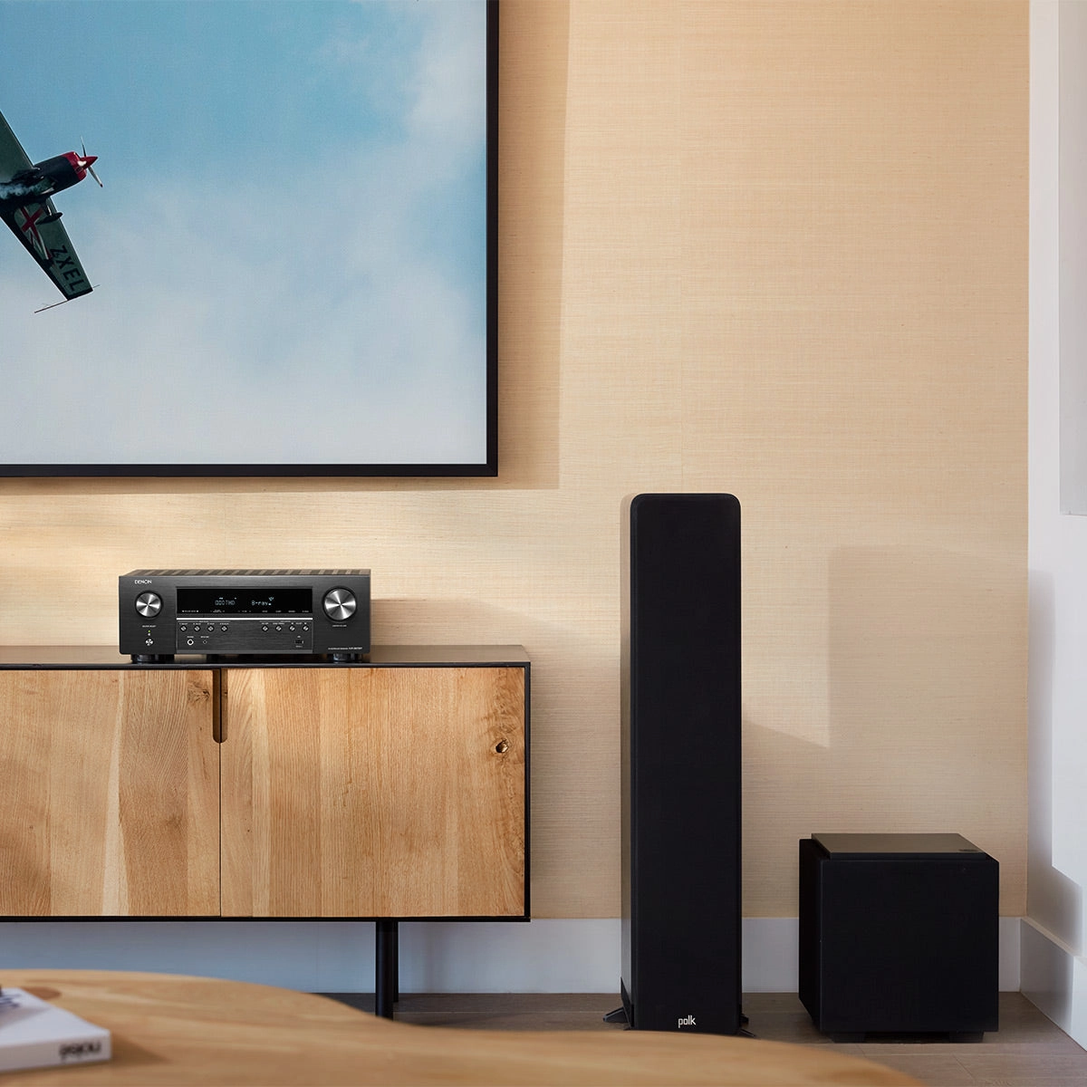 Denon AVR-S570BT 5.2 Channel 8K Home Theater Receiver with Bluetooth and Dolby Audio/DTS