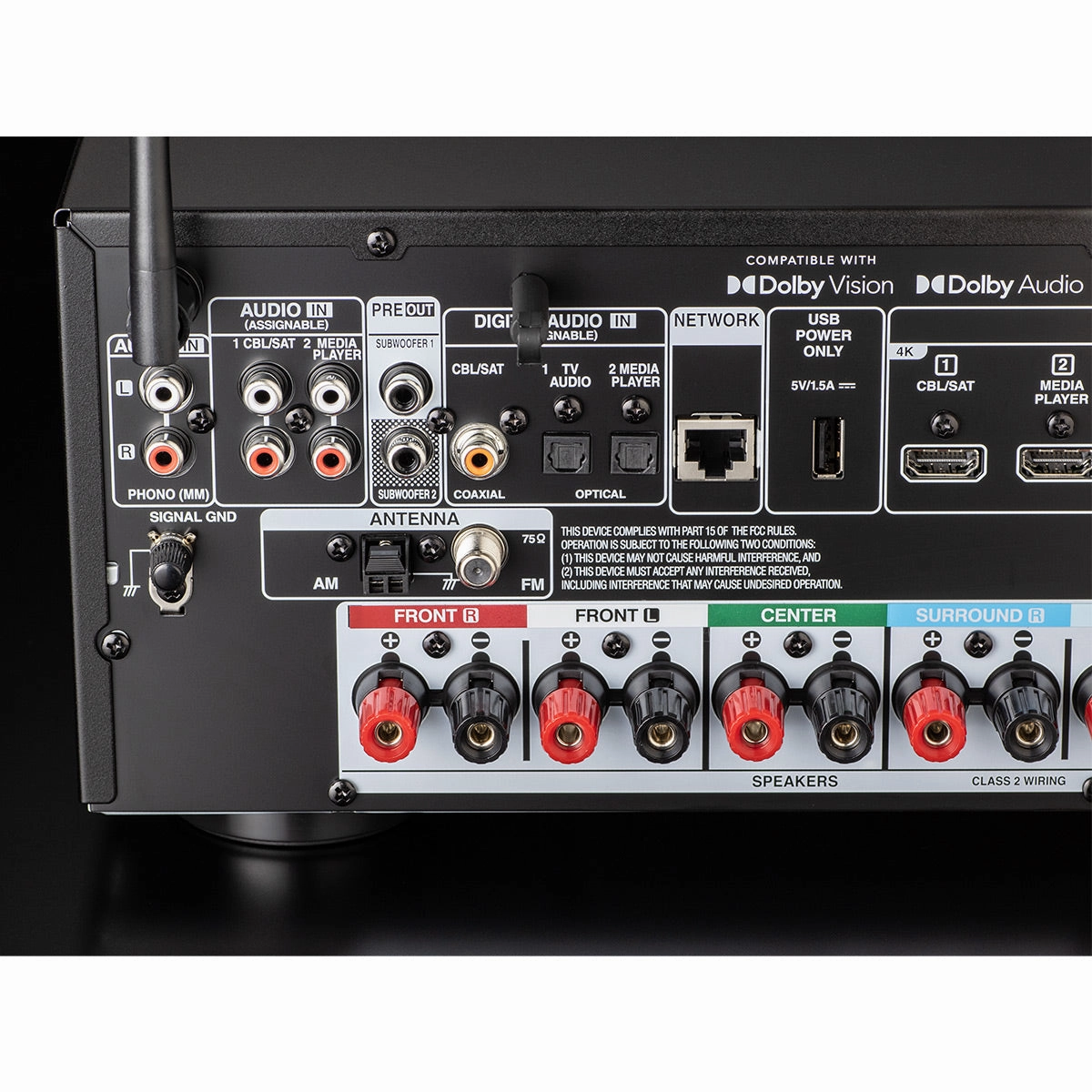 Denon AVR-S670H 5.2 Channel 8K Home Theater Receiver with Dolby TrueHD Audio, HDR10 , and HEOS Built-In