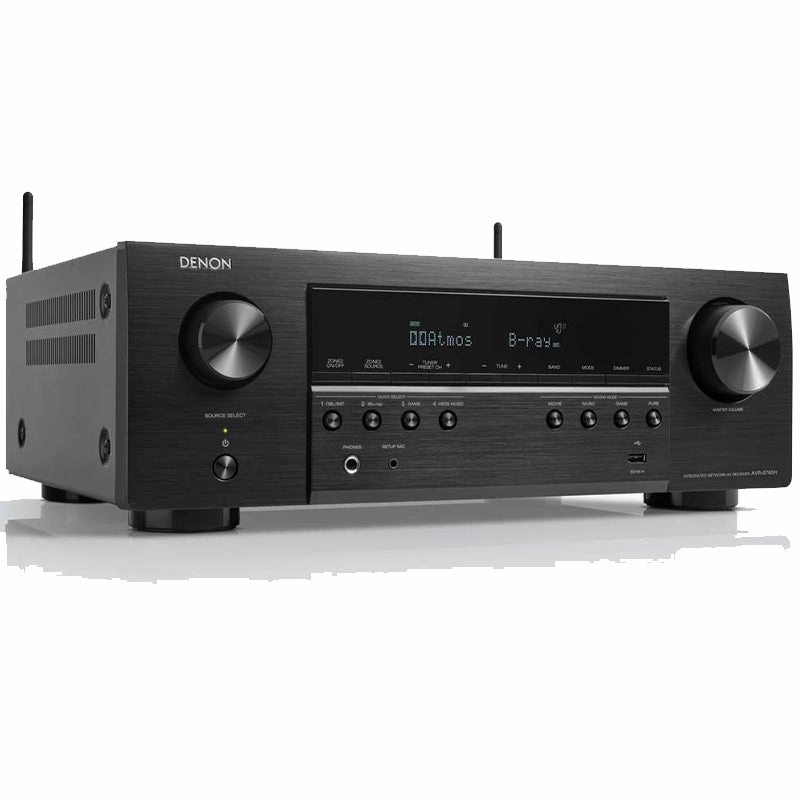 Denon AVR-S760H 7.2ch 8K AV Receiver with 3D Audio, Voice Control and HEOS Built in (Each)
