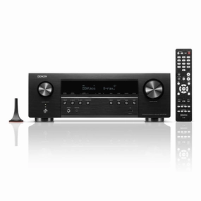 Denon AVR-S770H 7.2 Channel 8K Home Theater Receiver with Dolby Atmos & HEOS Built-In hi-fi volume knob,hi-fi remote control system,hi-fi smart amplifier