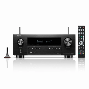 Denon AVR-S970H 7.2 Channel 8K Home Theater Receiver with Dolby Atmos/DTS:X and HEOS Built-In hi-fi volume knob,hi-fi remote control system,hi-fi smart amplifier
