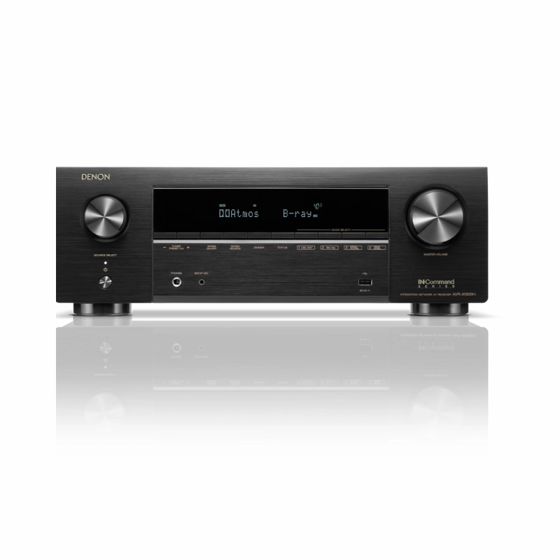 Denon AVR-X1800H 7.2Ch 8k AV Receiver With HEOS Built-In (Each)