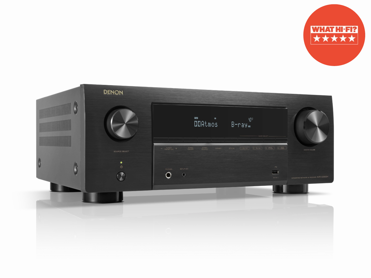 Denon AVR-X2800H 7.2 Ch. 95W 8K AV Receiver