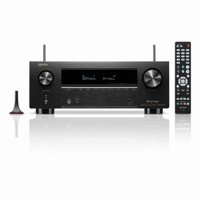 Denon AVR-X2800H 7.2 Channel 8K Home Theater Receiver with Dolby Atmos/DTS:X and HEOS Built-In hi-fi volume knob,hi-fi remote control system,hi-fi smart amplifier
