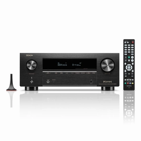 Denon AVR-X3800H 9.4 Channel 8K Home Theater Receiver IMAX Enhanced with Dolby Atmos/DTS:X and HEOS Built-In hi-fi volume knob,hi-fi remote control system,hi-fi smart amplifier