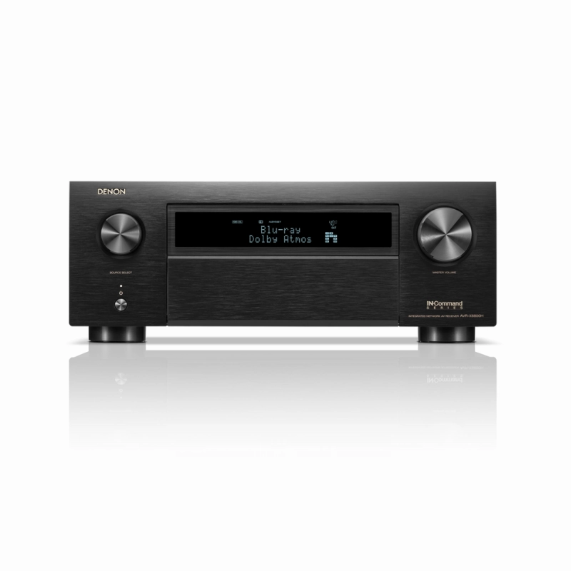 Denon AVR-X6800H 8k video & 3D Audio experience From an 11.4 Channel Receiver (Each)