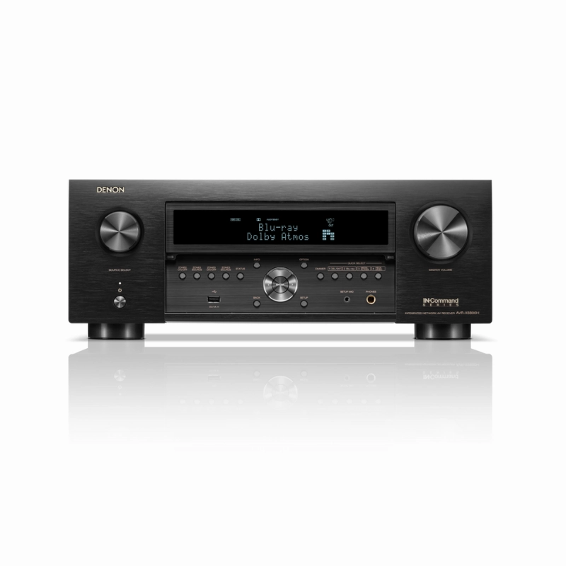 Denon AVR-X6800H 8k video & 3D Audio experience From an 11.4 Channel Receiver (Each)