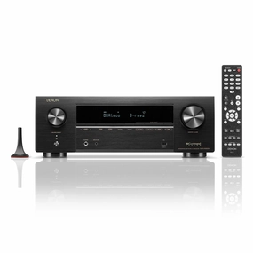Denon AVRX1800H 7.2 Channel 8K Home Theater Receiver with Dolby Atmos, HEOS Built-In, and Audyssey Room Correction hi-fi volume knob,hi-fi remote control system,hi-fi smart amplifier