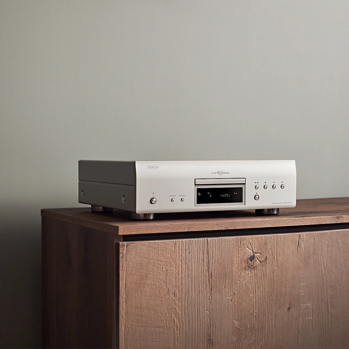 Denon DCD-1700NE CD/SACD Player with Advanced AL32 Processing Plus (Silver)