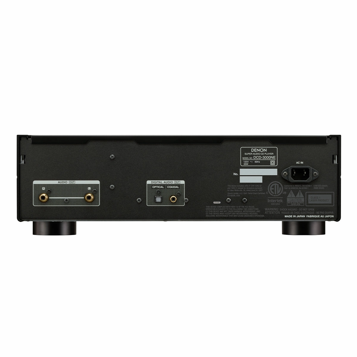 Denon DCD-3000NE SACD CD Player (Black)