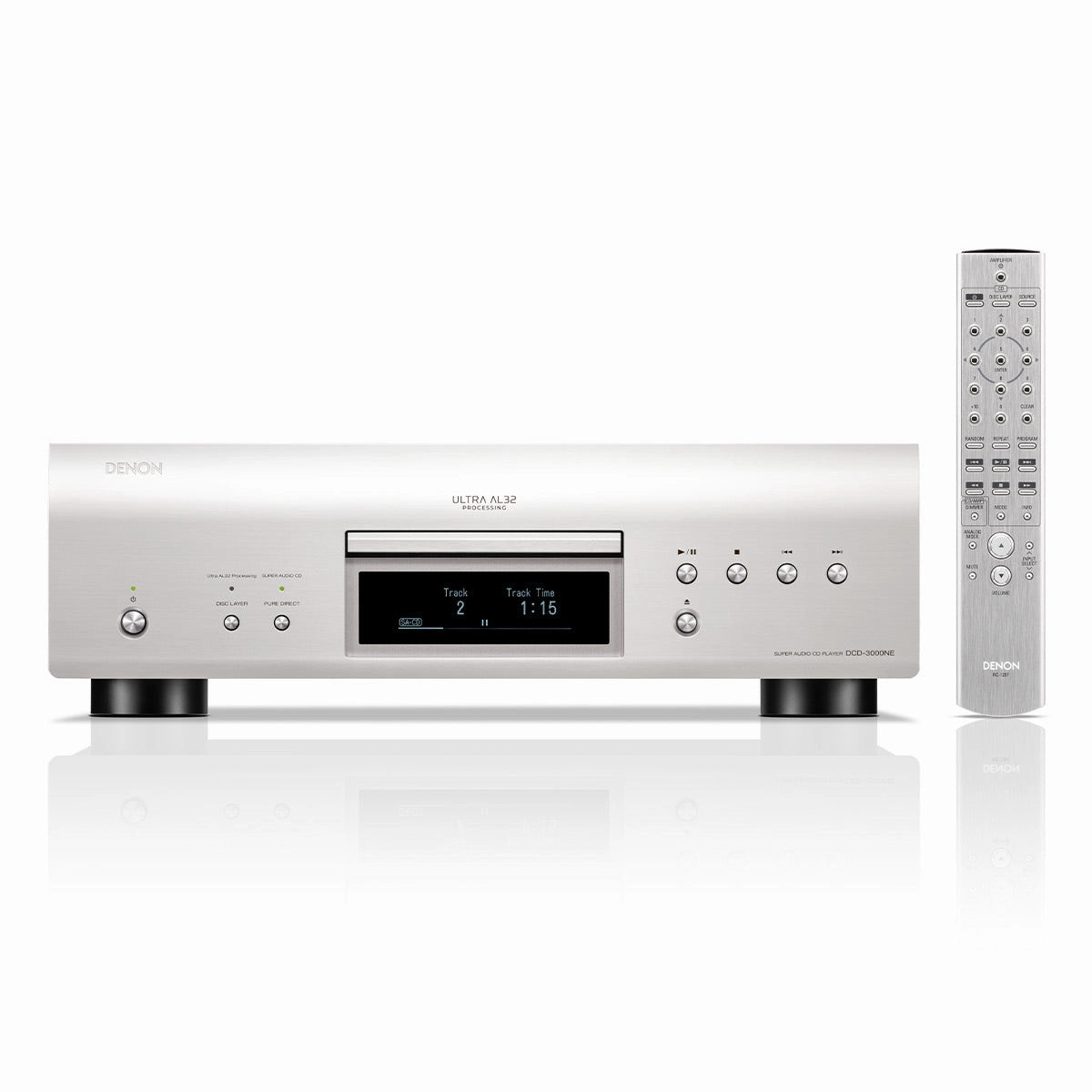 Denon DCD-3000NE SACD CD Player (Silver) CD player,Compact Disc Player,CD Transport