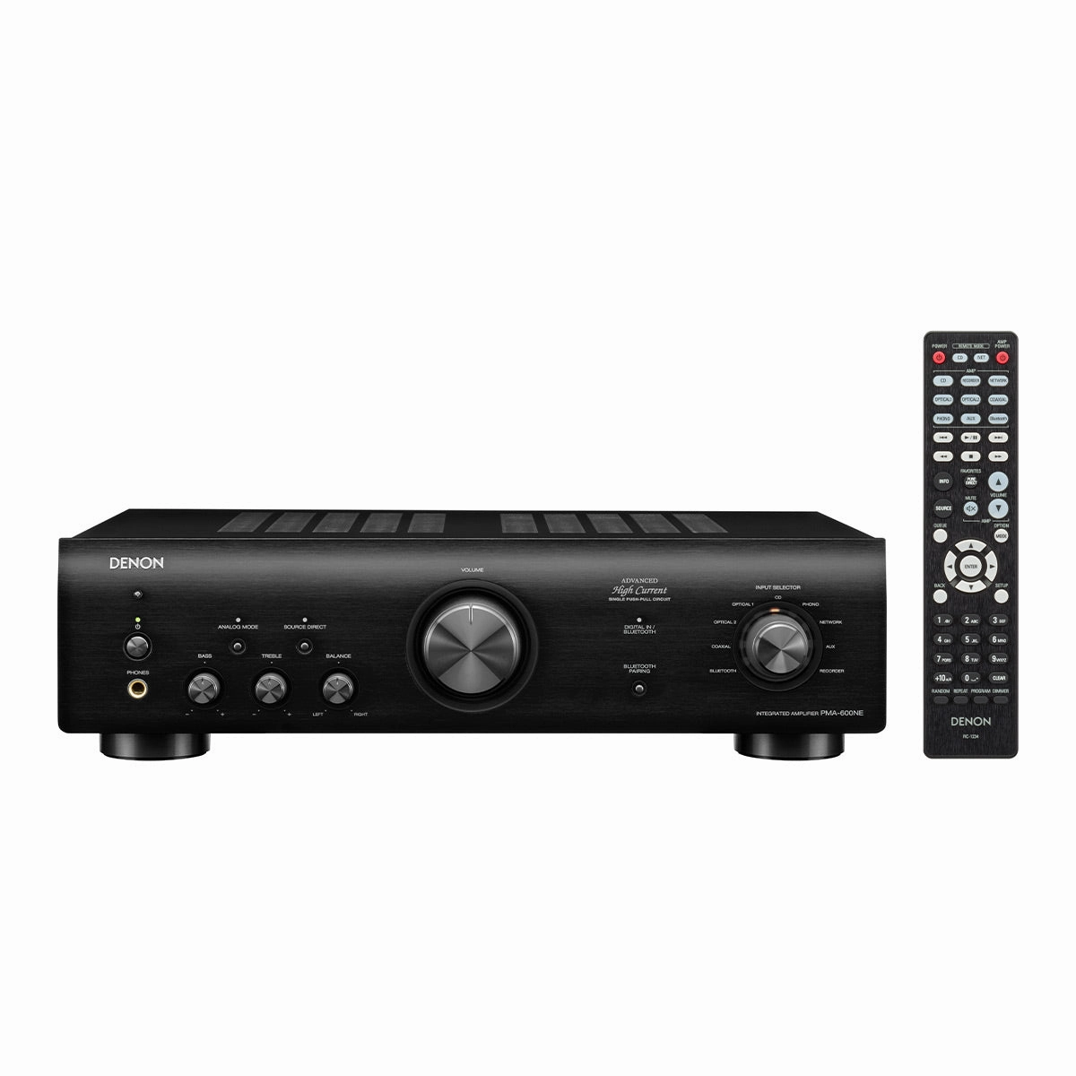 Denon DCD-600NE CD Player with PMA-600NE 2 Channel 70W Integrated Amplifier with Bluetooth